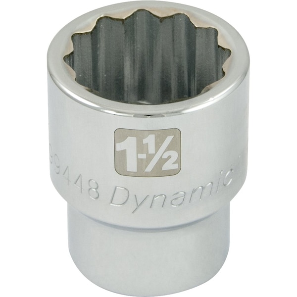 1" Drive, 1-1/2" SAE Socket, 6 Points